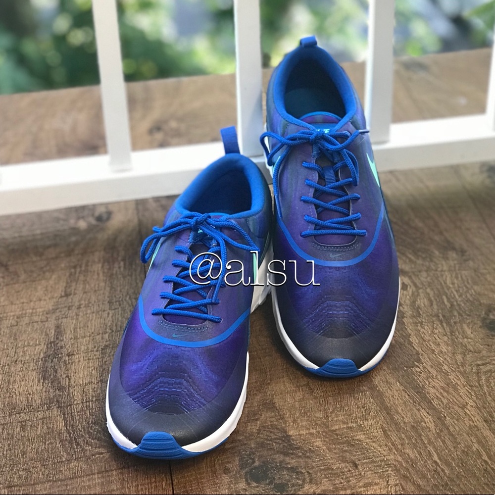 NWT Nike Air Max Thea Print Blue WMNS - Picture 3 of 8